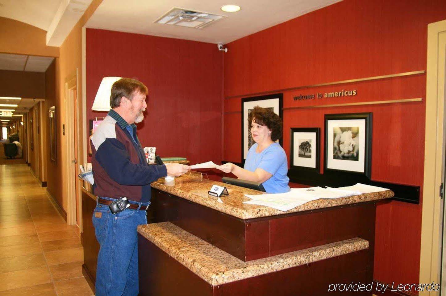 Hampton Inn Americus Interior foto